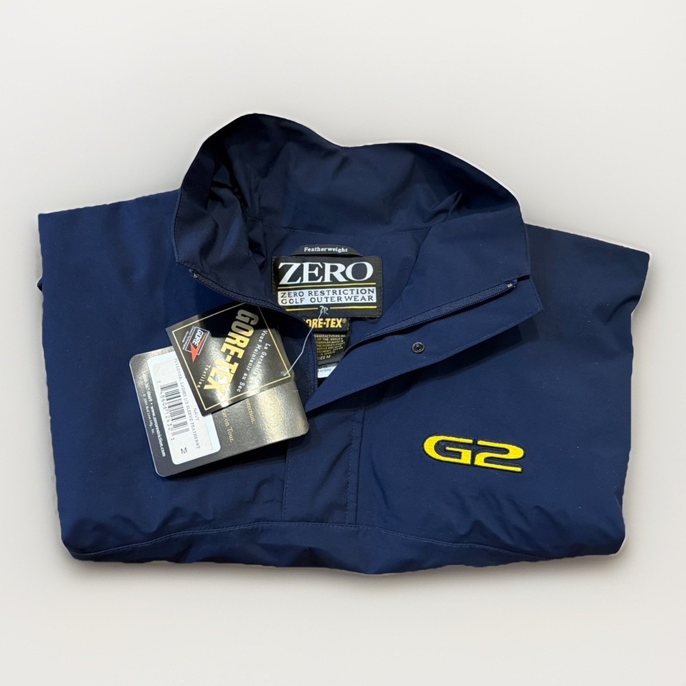 Zero Restriction Featherweight Women Navy Short Sleeve Gore-Tex Windbreaker M